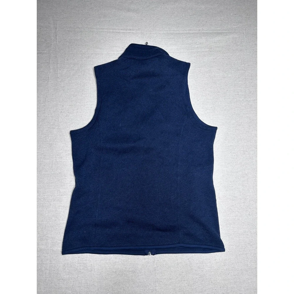 Patagonia Better Sweater Vest Men's L Navy Blue Full Zip Fleece Outdoor